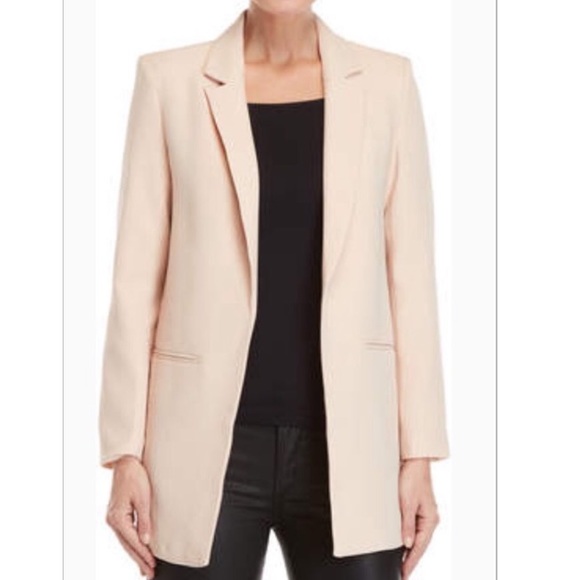 COCO Colette Jackets & Blazers - Coco Colette Cream Boyfriend Blazer